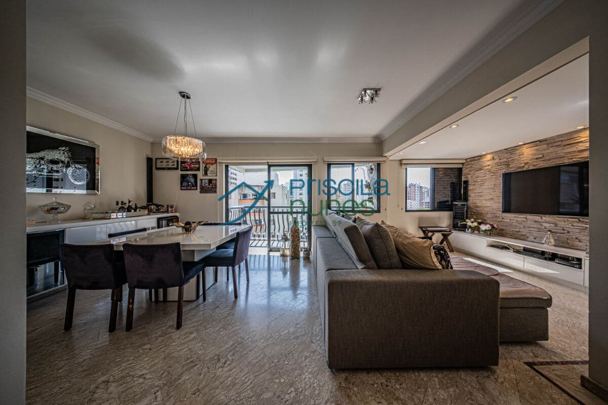 Apartamento Moema com 2 quartos, sendo 2 suítes, 97m²