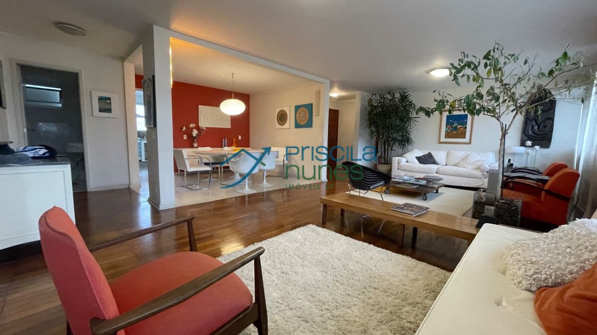 Apartamento Cerqueira César com 3 quartos, sendo 1 suíte, 176m²