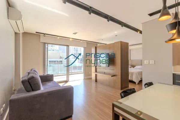 Apartamento Vila Nova Conceição com 1 dormitório , 78m²