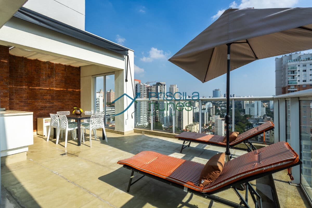 Cobertura Perdizes com 2 quartos, 74m²