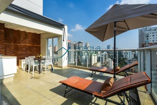 Cobertura Perdizes com 2 quartos, 74m²