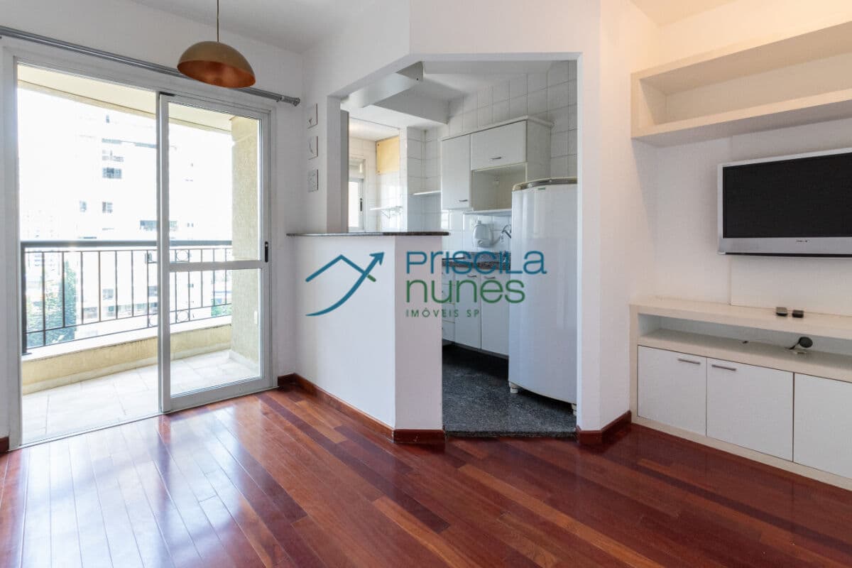 Apartamento Vila Nova Conceição com 1 quarto , 36m²