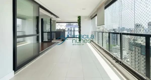 Apartamento Moema com 3 quartos, sendo 3 suítes, 184m²