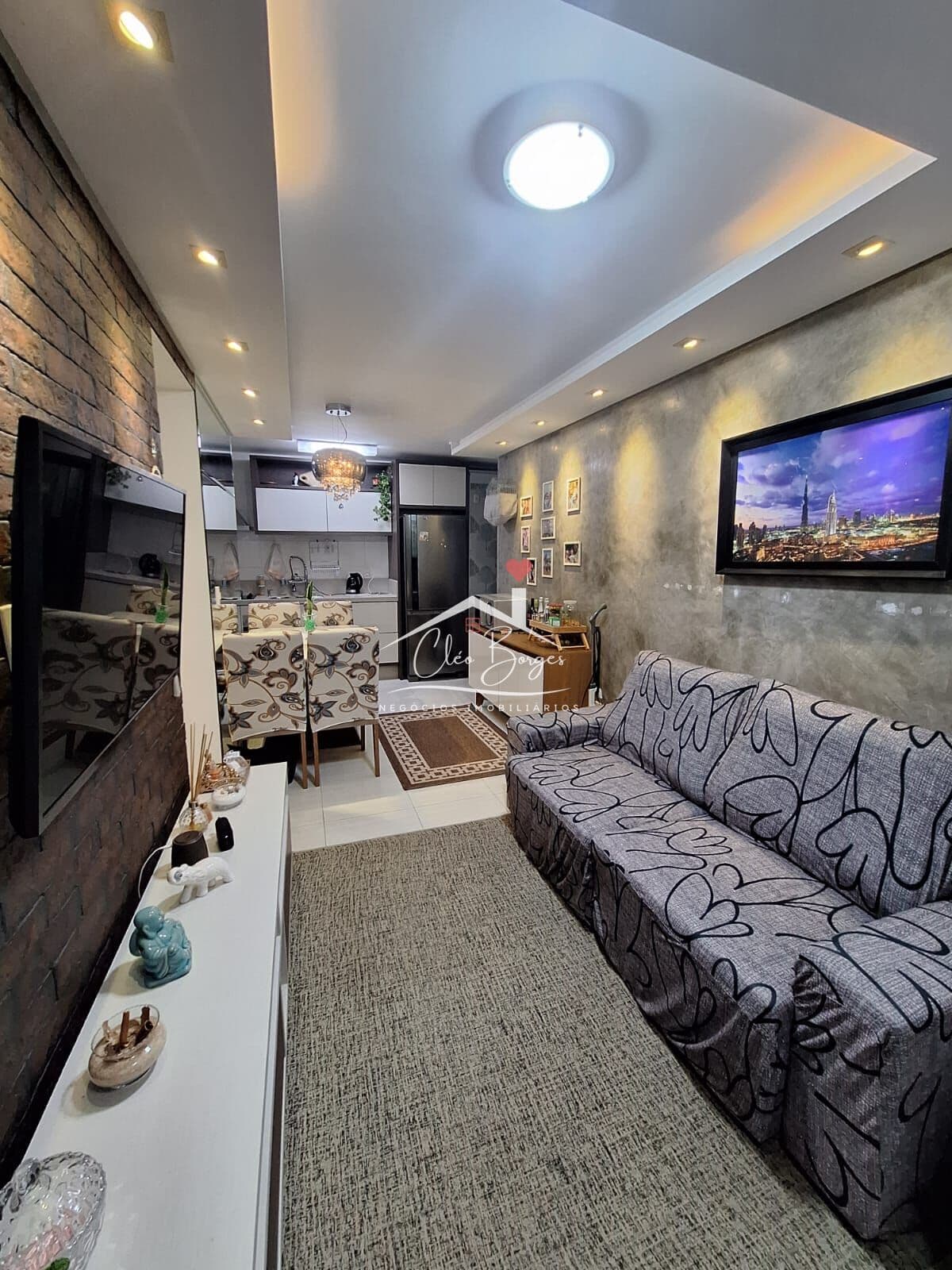 Apartamento Semimobiliado 02 quartos no Pedra Branca, Palhoça/SC