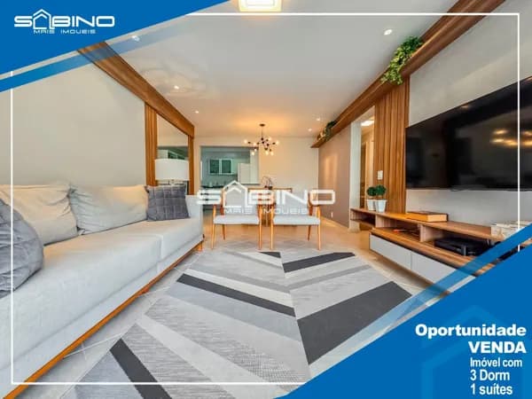 Apartamento à venda no condomínio Viva Vida, com 3 dormitórios 1 suíte 97m² - Riviera de São Lourenço SP