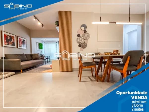 Apartamento à Venda, com 3 dormitórios 2 suítes 126m² área útil, Riviera de São Lourenço