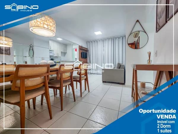 Apartamento à venda, com 2 dormitórios 1 vagas 80 m² - Riviera de São Lourenço - Bertioga/SP