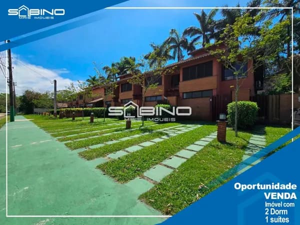 Villagio à venda, com 2 dormitórios 1 suíte 105m² de área útil - na Riviera de São Lourenço Bertioga