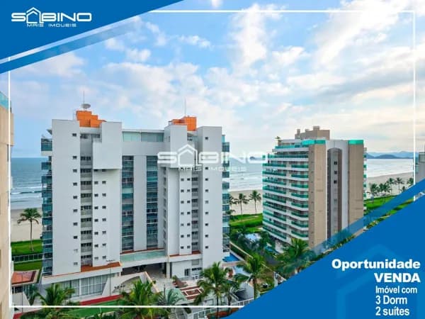 Apartamento à venda na Riviera - Edifício Fernando de Noronha, com 3 dormitórios 2 suítes 155m²
