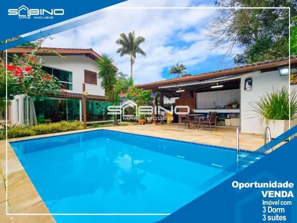 Casa à venda em Riviera de São Lourenço, com 3 dormitórios 3 suítes, 200m² área útil, 3 vagas