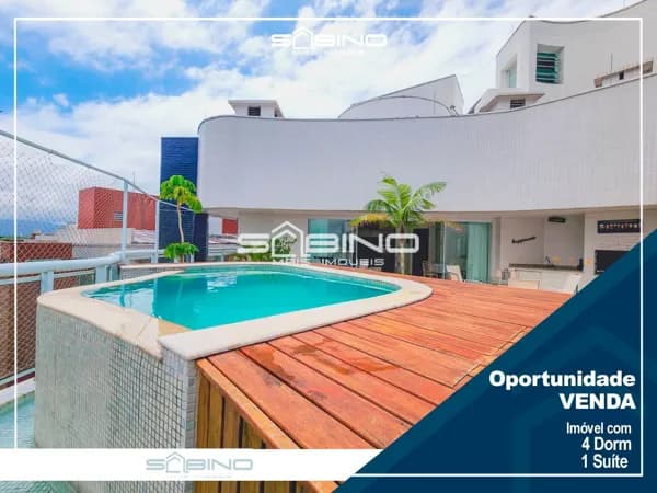 Venda na Riviera cobertura, com 4 dormitórios 180m² de área útil, 2 vagas de garagem