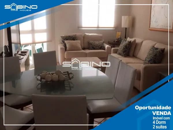 Apartamento à venda, com 4 dormitórios 2 suítes 113m² em Riviera de São Lourenço - Bertioga S/P