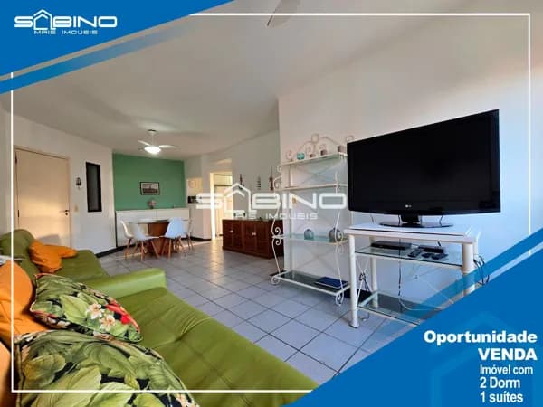 Apartamento à Venda no Condomínio Ocean Park, com 2 dormitórios 1 suíte 75m² área útil, Riviera de São Lourenço
