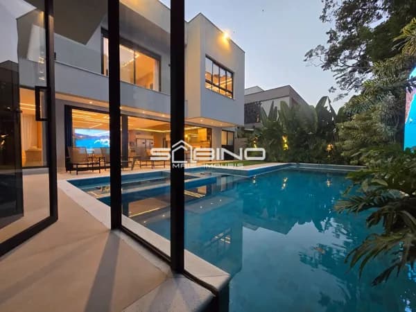 Casa Nova à venda no Módulo 15, com 7 Suítes sendo Uma Master, com 506m² de área útil, 6 vagas - Riviera de São Lourenço - Bertioga SP