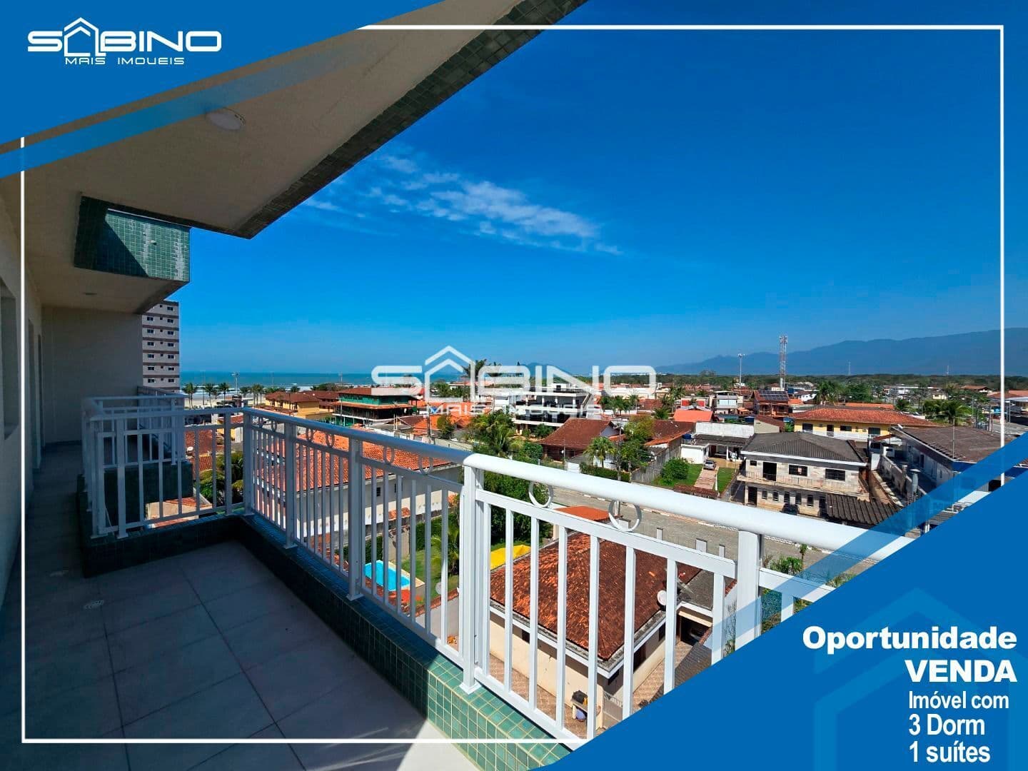 Cobertura à Venda, com 3 dormitórios 92m², 2 vaga - na praia da Vista Linda - Bertioga SP