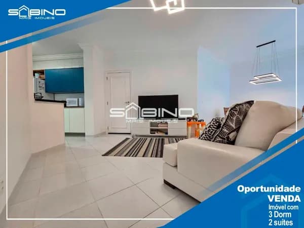 Apartamento Pé na Areia à venda, com Vista para o Mar 3 Dormitórios 2 Suítes, 117m² - Riviera de São Lourenço, Bertioga SP
