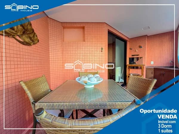 Imobiliária na Riviera, Apartamento à Venda, no Edifico Allamanda, com 3 dormitórios 1 suíte 101.34m² área útil