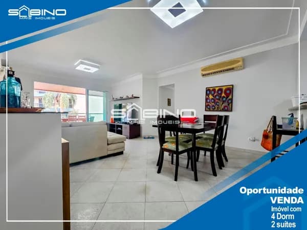 Apartamento à venda, com 4 Dormitórios 132 m² quadra de Tênis, em Riviera de São Lourenço - Bertioga SP