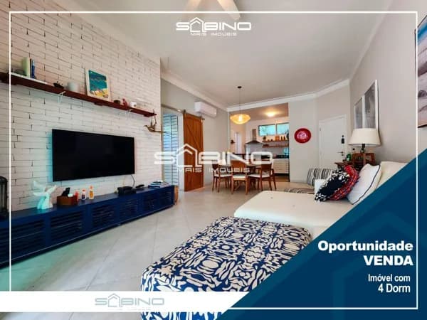 Apartamento Garden à venda, com 4 Dormitórios 2 suítes 185m² - em Riviera de São Lourenço - Bertioga SP