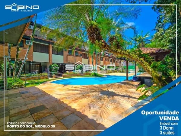 Villagio à Venda na Riviera, com 3 dormitórios sendo 3 suítes 142m², com 2 vagas