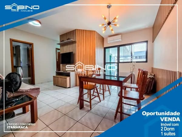 Apartamento à Venda na Riviera, com 2 dormitórios 1 suíte 78m² área útil, 1 vaga de garagem