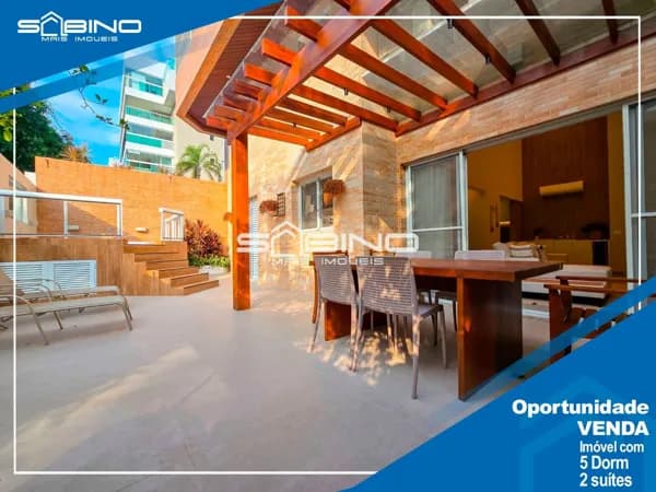 Apartamento Garden á Venda, com 5 dormitórios 2 suítes 207m² - Riviera de São Lourenço Bertioga SP