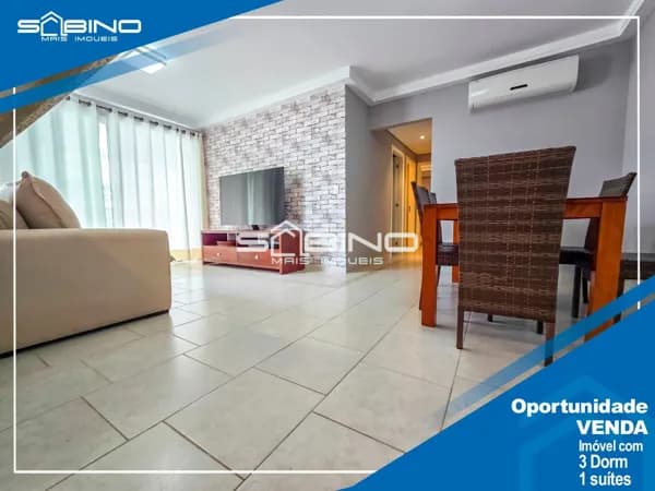 Apartamento à venda no Edifício Terra del Sole, com 3 dormitórios 1 suíte 102m² de área útil, 2 vagas – Riviera de São Lourenço - Bertioga SP