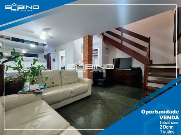 Casa de Villagio à venda, com 2 dormitórios 1 Suíte 94 m² de área útil - na Riviera de São Lourenço - Bertioga SP
