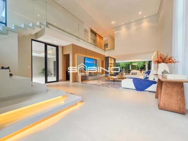 Imobiliária na Riviera São Lourenço, Casa à Venda no módulo 24, com 5 suítes e 450m² de área útil, 6 vagas