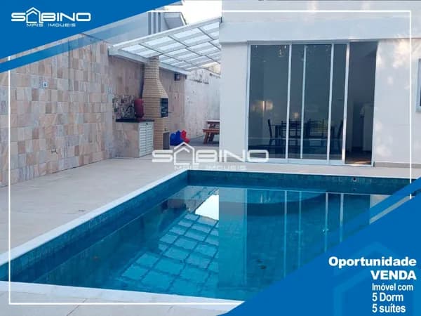 Casa à venda na Riviera de São Lourenço, com 5 dormitórios 5 suítes 330m² de área útil
