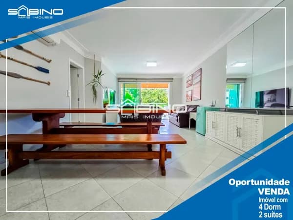 Apartamento à Venda no Edifício Rio Tapajós, com 4 dormitórios 2 suítes 142m², em Riviera de São Lourenço - Bertioga SP.