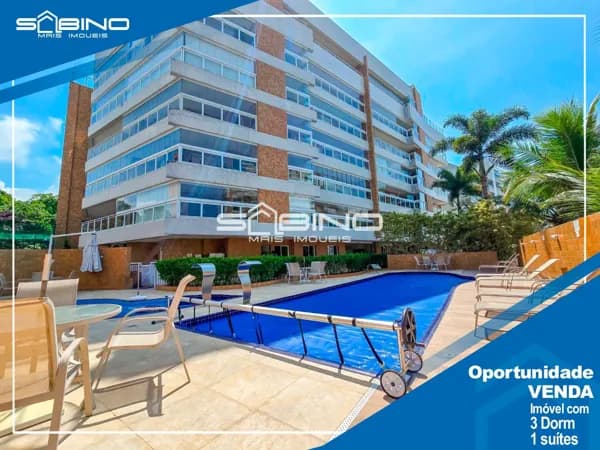 Apartamento à Venda em Riviera no Edifício Belle Ville, com 3 dormitórios 1 suíte 98m², 2 vagas