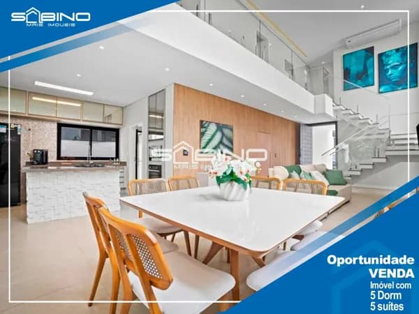 Oportunidade na Riviera, casa à venda e Locação anual, com 5 dormitórios 5 suítes 337m² de área útil