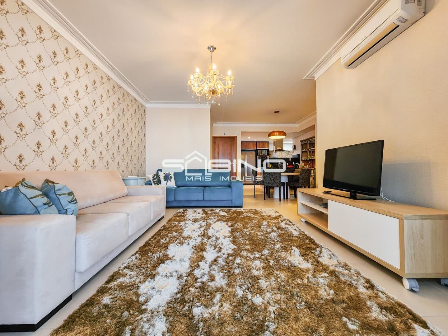 Imobiliária na Riviera, Apartamento à venda no Módulo7 na Riviera de São Lourenço, com 3 suítes 148m² 3 vagas