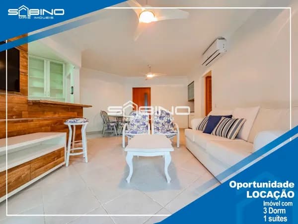 Apartamento à Venda e locação Anual em Riviera, com 3 Dormitórios 1 suíte 109m² de área útil 2 vagas