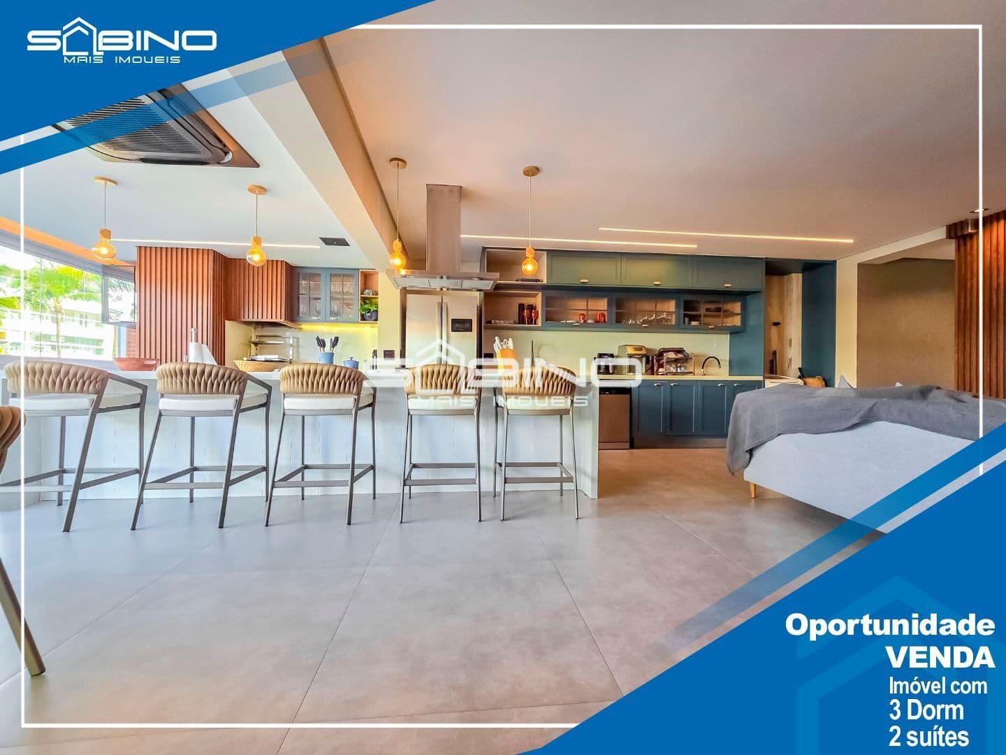 Imobiliária na Riviera, apartamento à venda no Edifício Calypso, com 3 suítes 117m², 2 vagas - Bertioga SP.