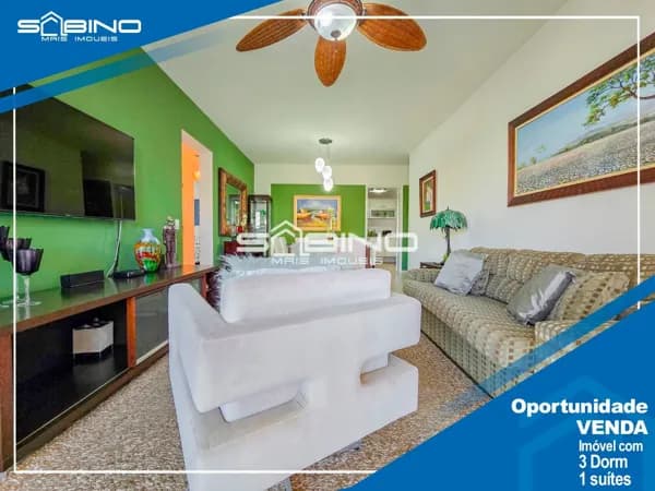 Apartamento à venda no condomínio Viva Vida, com 3 dormitórios 1 suíte 96m² - Riviera de São Lourenço SP