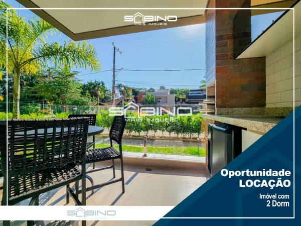 Villagio Aluguel mensal em Riviera, com 2 dormitórios 1 suíte, com 62m² de área útil, 2 vagas