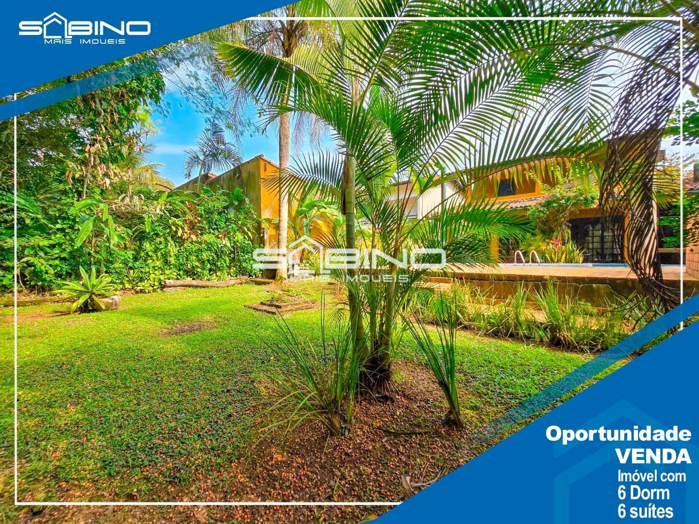 Imobiliária na Riviera de São Lourenço, Casa à Venda no módulo 22, com 6 Suítes 288m² de área útil