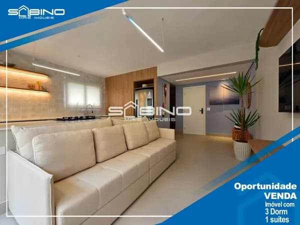Apartamento à Venda, com 3 dormitórios 1 suíte 92m², em Riviera de São Lourenço - Bertioga SP