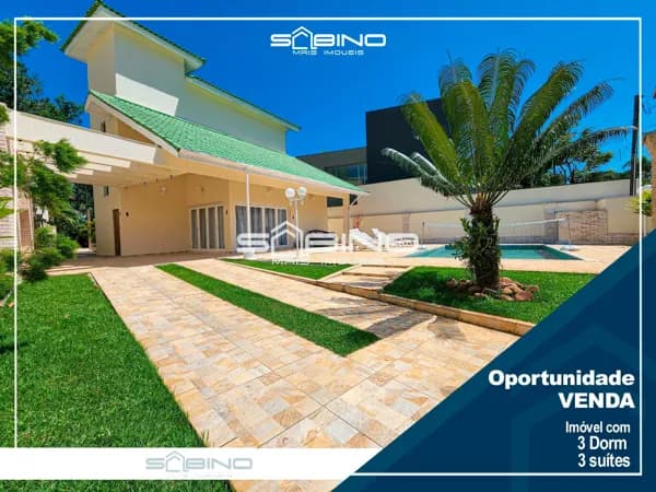 Casa para venda em Riviera de São Lourenço - Com 3 dormitórios 3 Suítes 287m² de área útil