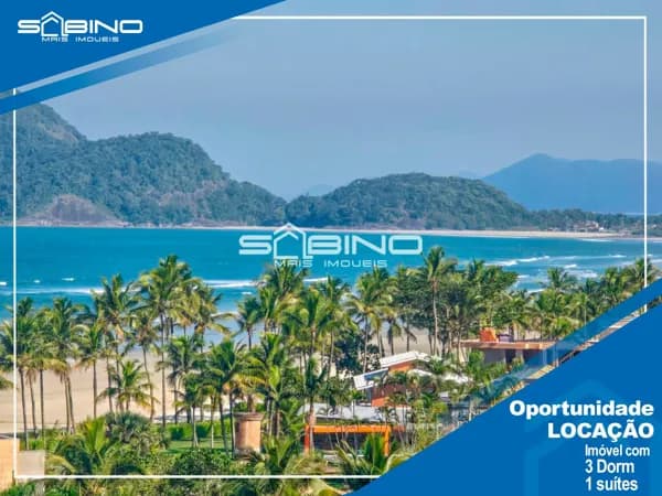 Apartamento para locação Anual com 3 Dormitórios 84m², 10vagas - Riviera de São Lourenço - Bertioga SP
