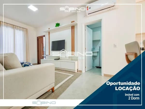 Aluguel mensal na Riviera de São Lourenço - Com 2 dormitórios 1 suíte, com 62m² de área útil, 2 vagas de garagem