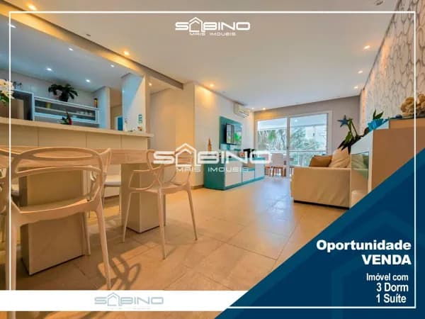 Apartamento à venda no Clube compartilhado, com 3 dormitórios - em Riviera de São Lourenço Bertioga S/P