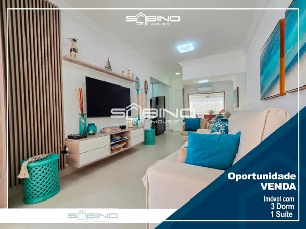 Apartamento à venda, com 3 dormitórios 1 suíte 84m², 2 Vagas - em Riviera de São Lourenço - Bertioga SP