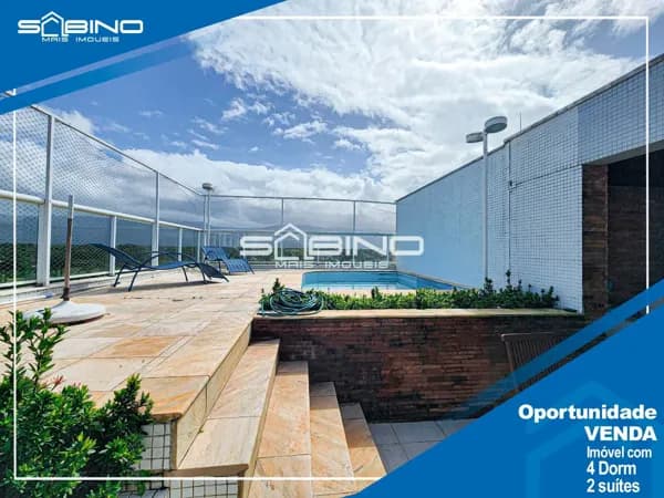Cobertura à venda, com 4 dormitórios 2 suítes, 236m² - Riviera de São Lourenço - Bertioga/SP