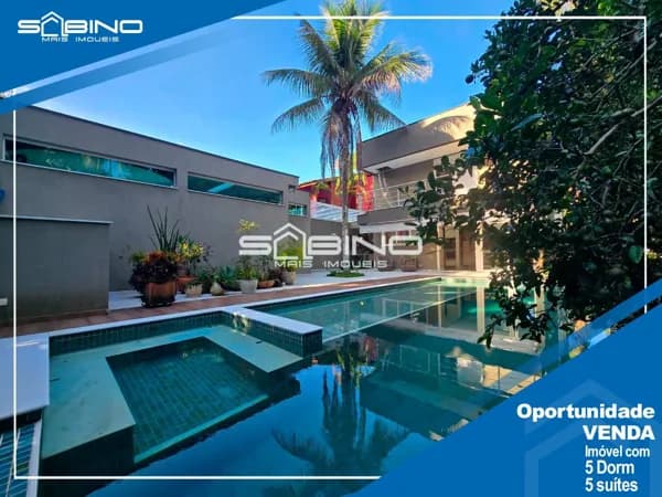 Imobiliária na Riviera de São Lourenço, Casa à Venda, com 5 dormitórios 5 Suítes 350m² de área útil, 4 vagas - Riviera de São Lourenço - Bertioga SP