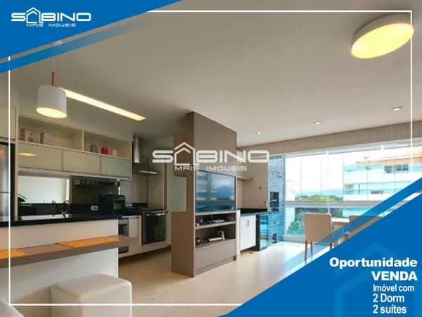 Apartamento à Venda com 2 Suítes à venda no clube Compartilhado - Riviera de São Lourenço - Bertioga/SP