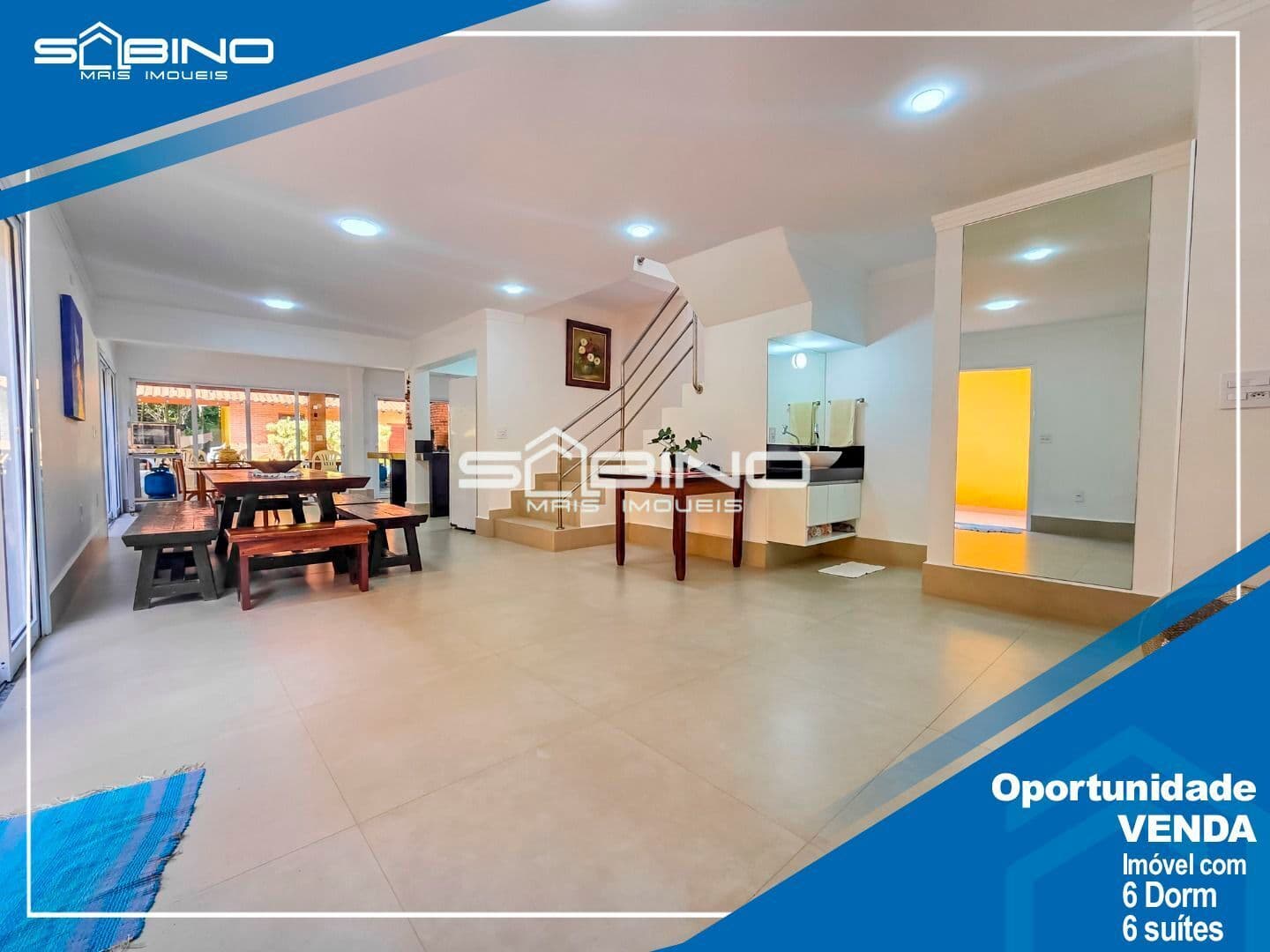 Imobiliária na Riviera de São Lourenço - Casa à venda, com 6 suítes 209m² 396m² de terreno