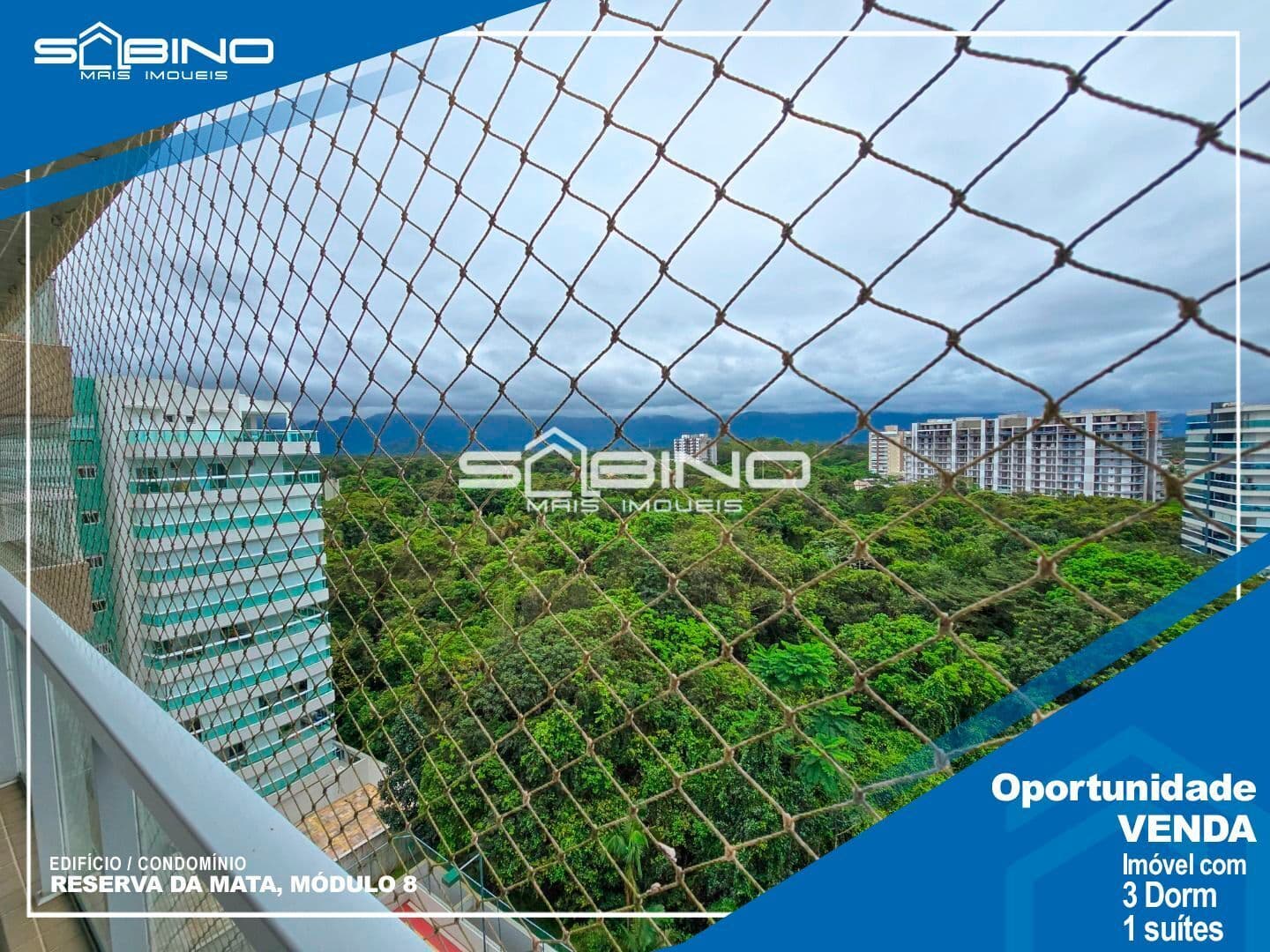 Imobiliária na Riviera, Apartamento à Venda no Reserva da Mata, com 3 dormitórios 1 suíte 93m² de área útil